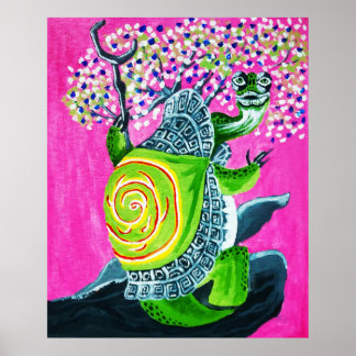 Póster Gran Master Oogway
