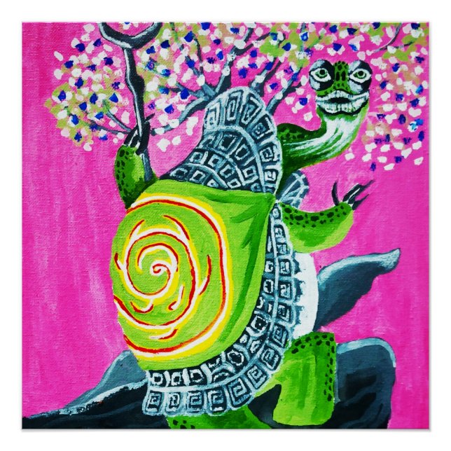 Póster Gran Master Oogway (Anverso)