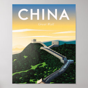 Póster Gran Muralla China