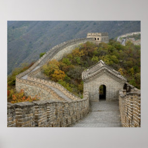 Póster Gran Muralla China en Mutianyu
