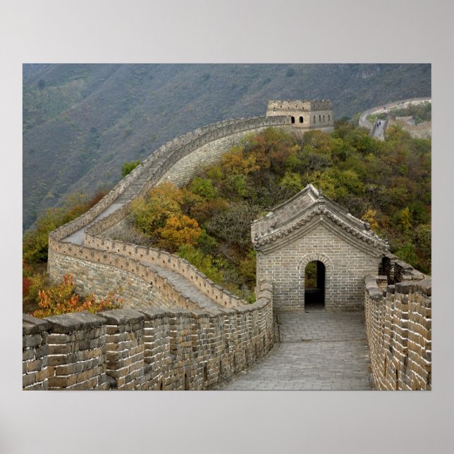 Póster Gran Muralla China en Mutianyu (Frente)