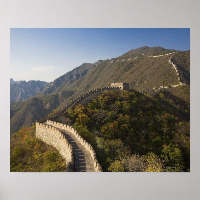 Póster Gran Muralla China en Mutianyu 2 (Frente)