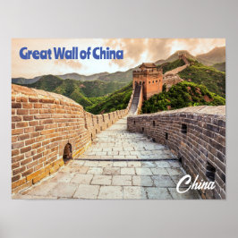 Póster Gran Muralla de China