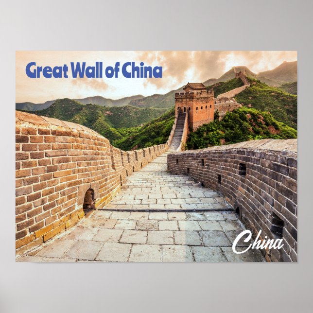 Póster Gran Muralla de China (Frente)
