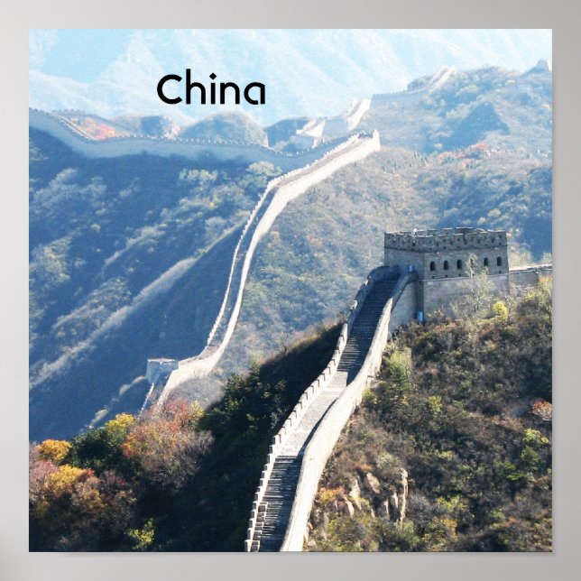 Póster Gran Muralla de China (Frente)