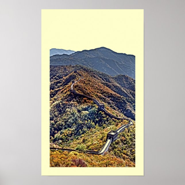 Póster Gran Muralla de China (Frente)
