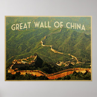 Póster Gran Muralla De China