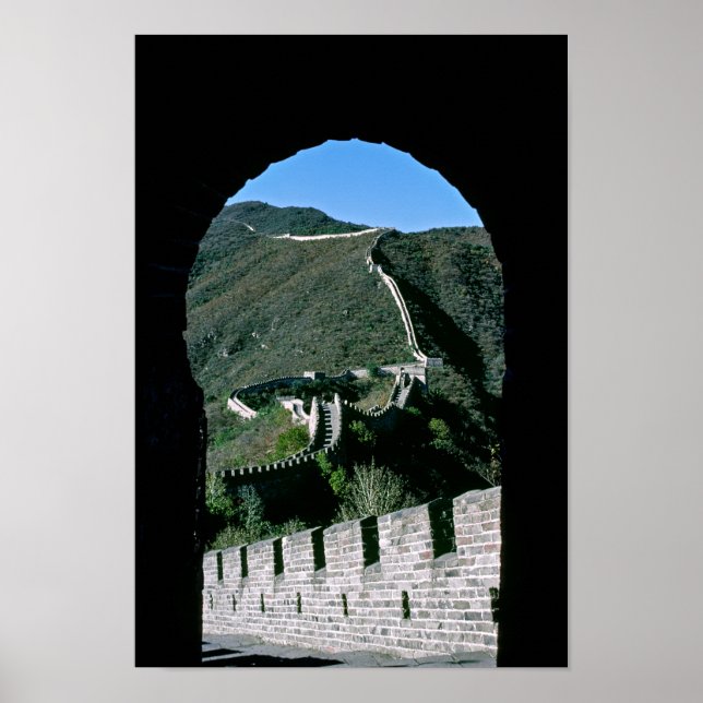 Póster Gran Muralla de China - Beijing, Asia (Frente)