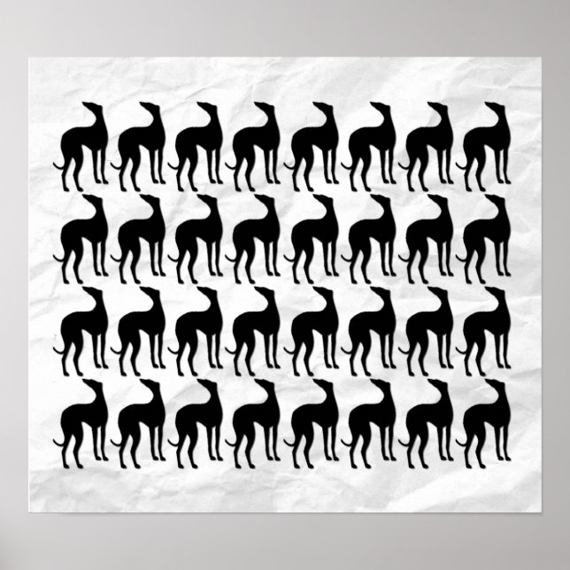 Póster Gran Muralla de Greyhounds (Frente)