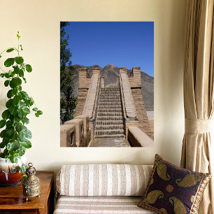 Póster Gran Muralla - Extremo Oeste - Escalera