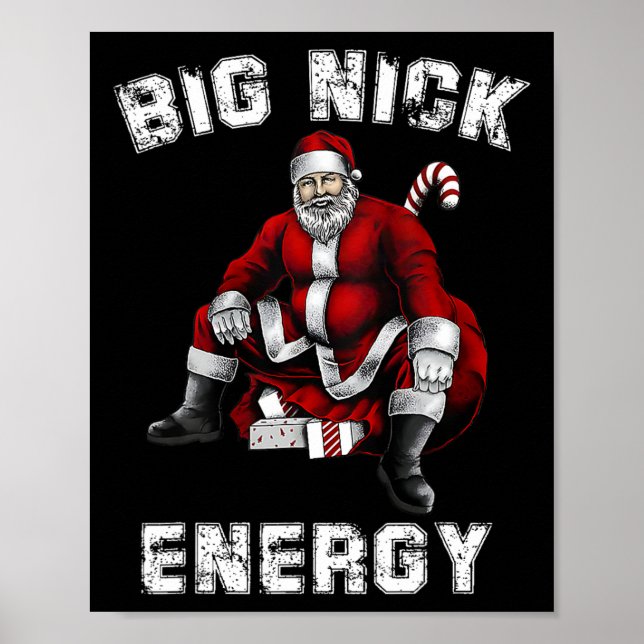 Póster Gran Nick Energy Fun Santa Navidades (Frente)