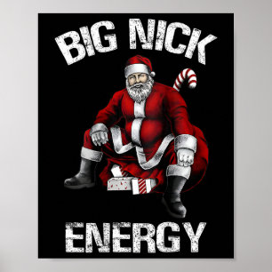 Póster Gran Nick Energy Fun Santa Navidades 2
