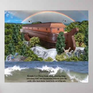 Póster Gran Nohaas Ark Diorama Gloss Canvas imagen