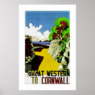Póster Gran Oeste a Cornwall