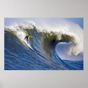 Póster Gran ola en la competencia de Surfing Mavericks