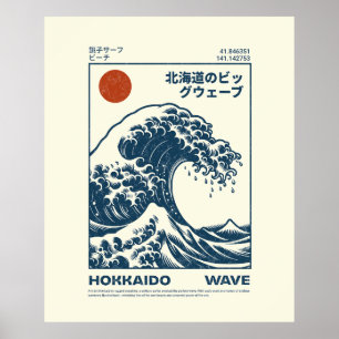 Póster Gran Ola frente a Kanagawa