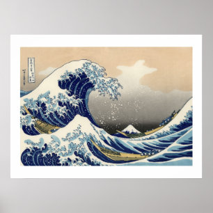 PÓSTER GRAN ONDA DE KANAGAWA