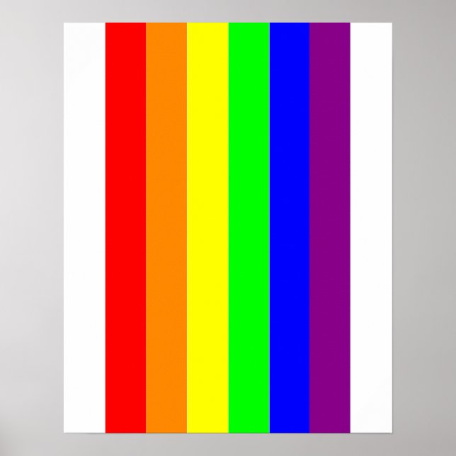 Póster Gran orgullo Bella Artes arcoiris Poster (Frente)