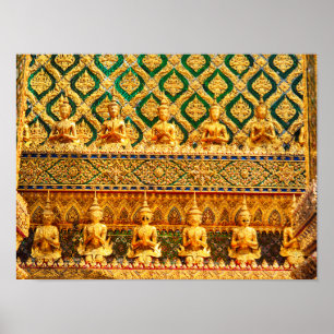 Póster Gran Palacio De Bangkok, Tailandia