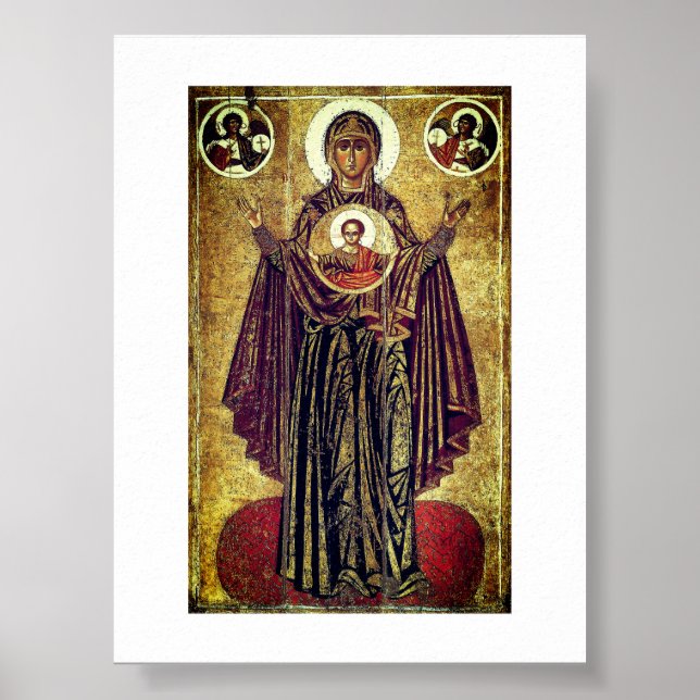 Póster Gran Panagia de Yaroslavl (Frente)