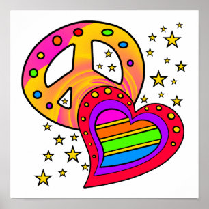 Póster Gran Paz y Amor