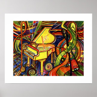 Póster Gran Piano
