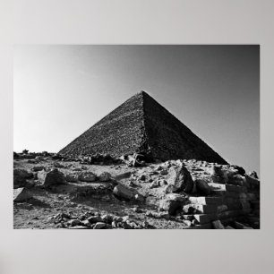 Póster Gran Pirámide de Giza Jufu