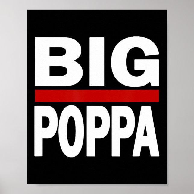 Póster Gran Poppa Hip Hop Dad Day (Frente)