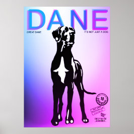 Póster Gran Poster de Dane
