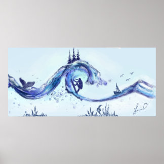 Póster Gran Poster de graffiti