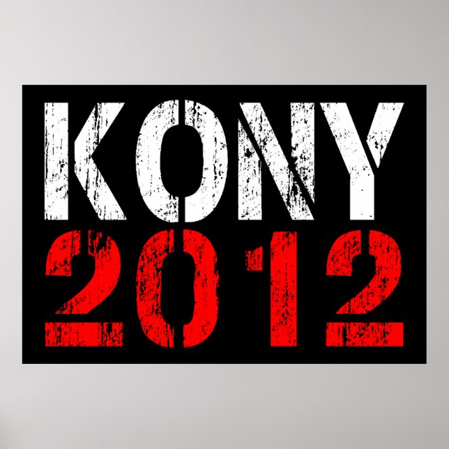 PÓSTER GRAN POSTER DE KONY 2012 (Frente)