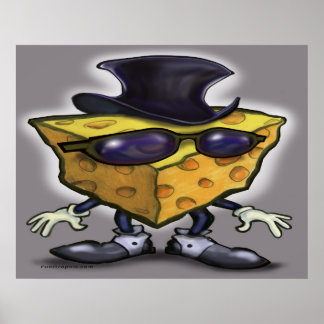 Póster Gran Poster de queso
