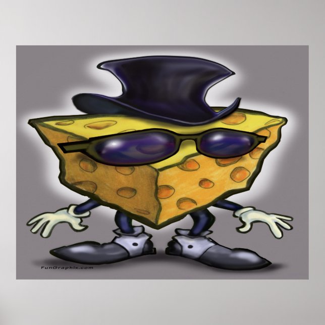 Póster Gran Poster de queso (Frente)