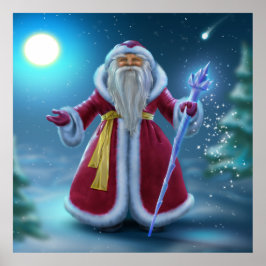 Póster Gran Poster de Santa Art