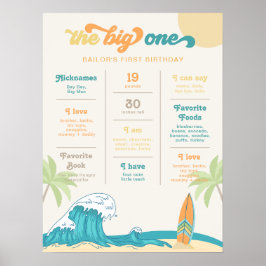 Póster Gran Poster de Surfing Milestone