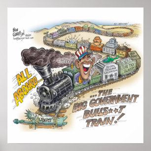 Póster Gran Poster de trenes del gobierno