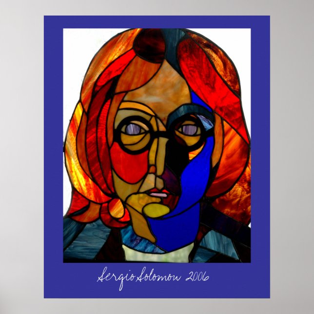 Póster Gran Poster de vidrio con manchas por Sergio Solom (Frente)