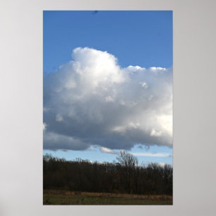 Póster Gran Poster en la nube