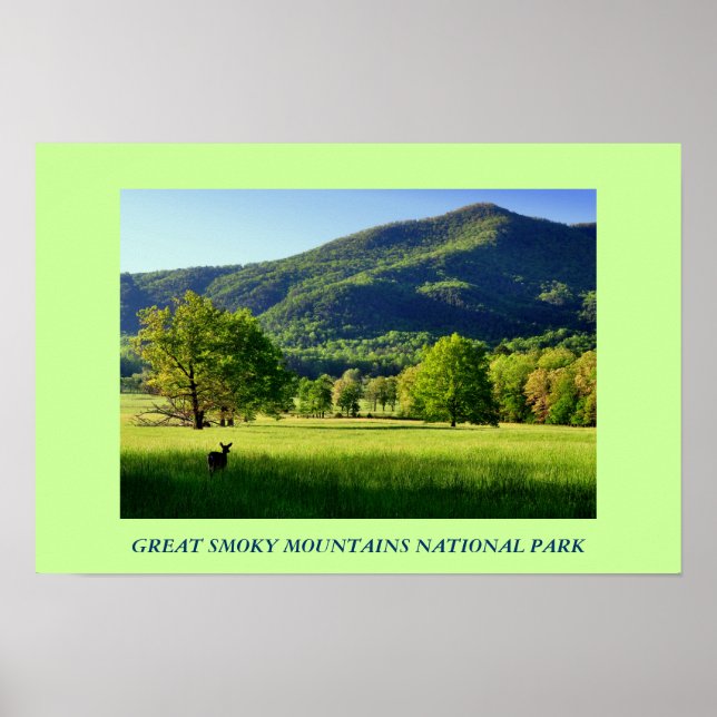 Póster Gran Poster fotográfico del Parque Nacional de las (Frente)