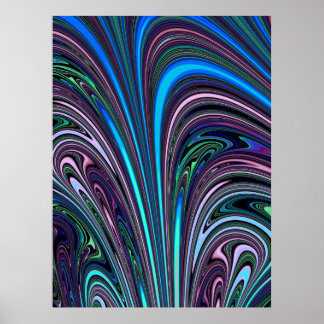 Póster Gran Poster Fractal 10/19