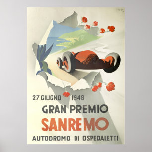 Póster Gran Premio de San Remo