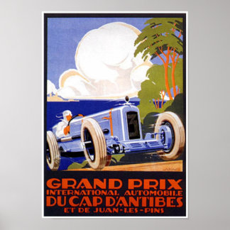 Póster Gran Premio Internacional Automático