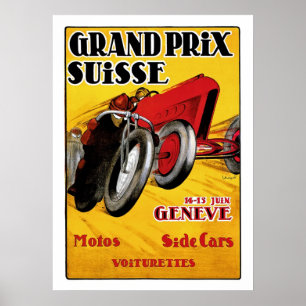 Póster Gran Premio Suisse