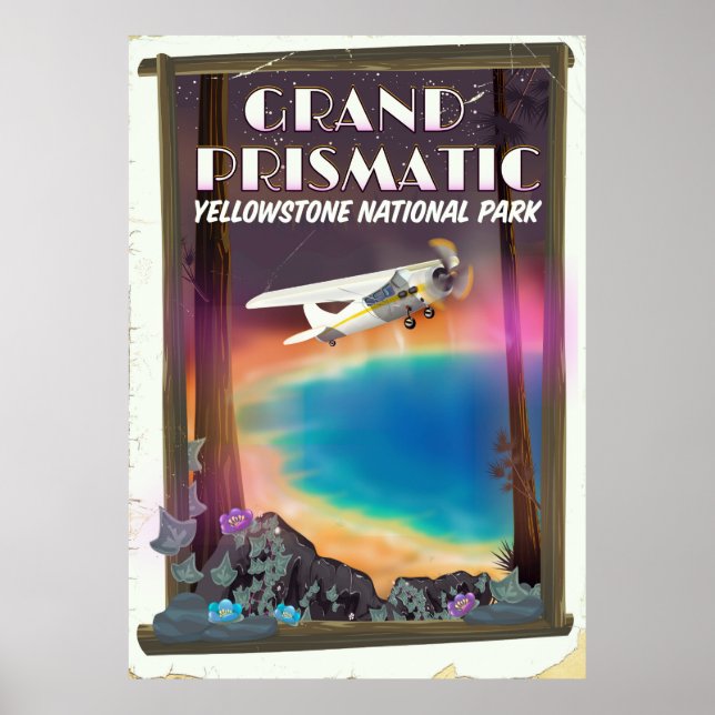 Póster Gran Prisionero, Parque Nacional Yellowstone, Esta (Frente)