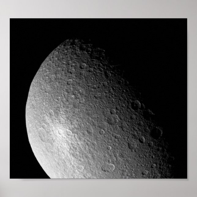 Póster Gran punto blanco en Rhea (Frente)