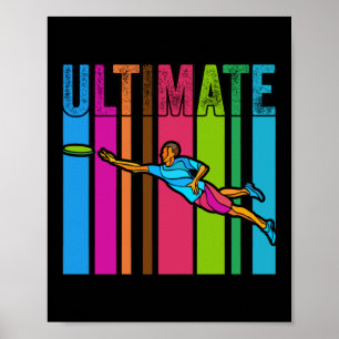 Póster Gran regalo de Frisbee Motif