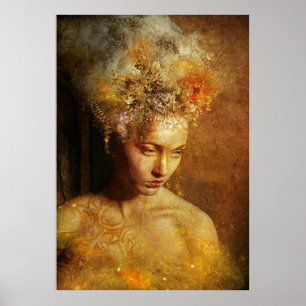 Póster Gran sacerdotismo del Poster de la Tierra