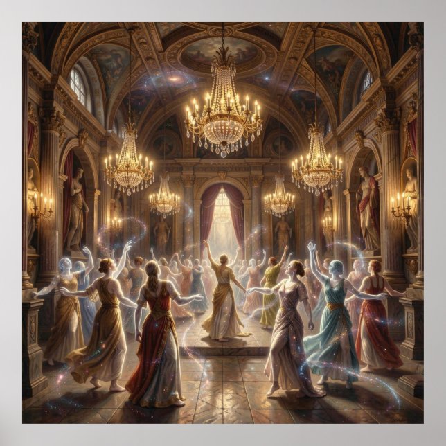 Póster Gran Sala de los Espíritus Pelásgicos (Frente)