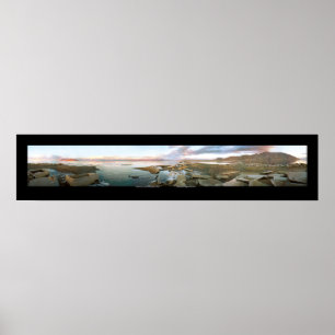 Póster Gran Salada del Lago Panorama