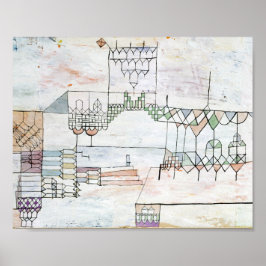 Póster Gran Salón para los cantantes: Paul Klee 1930